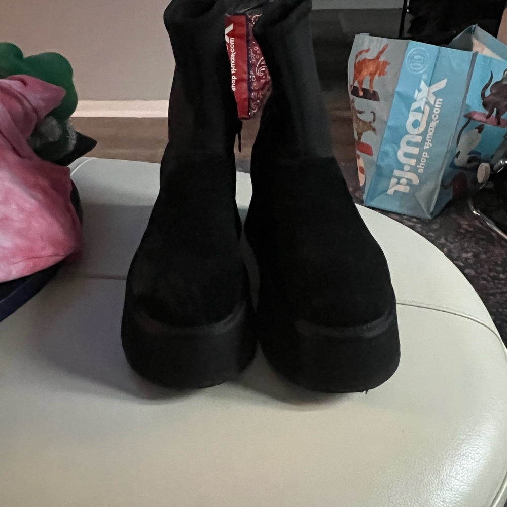 Black Platform Boots